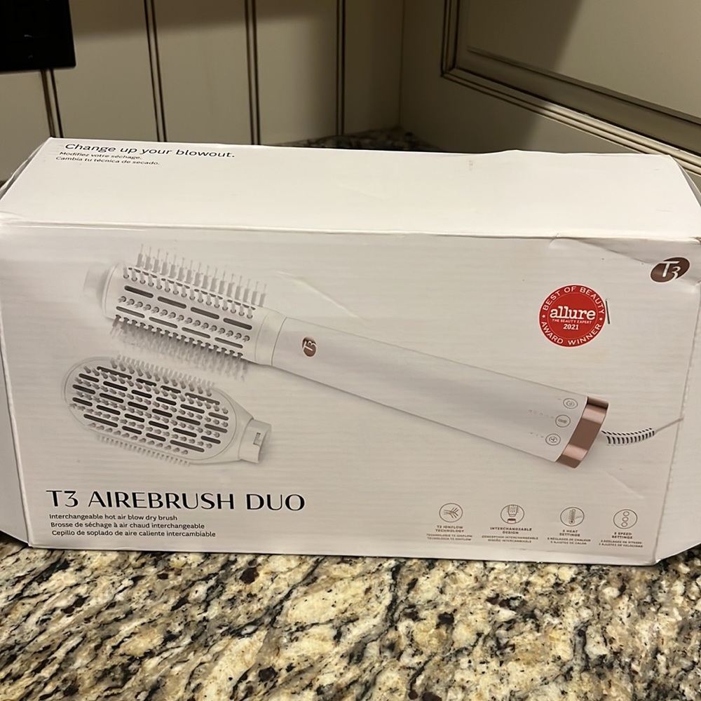 T3 airebrush duo | Interchangeable Hot Air Blow Dry Brush - Picture 5 of 12